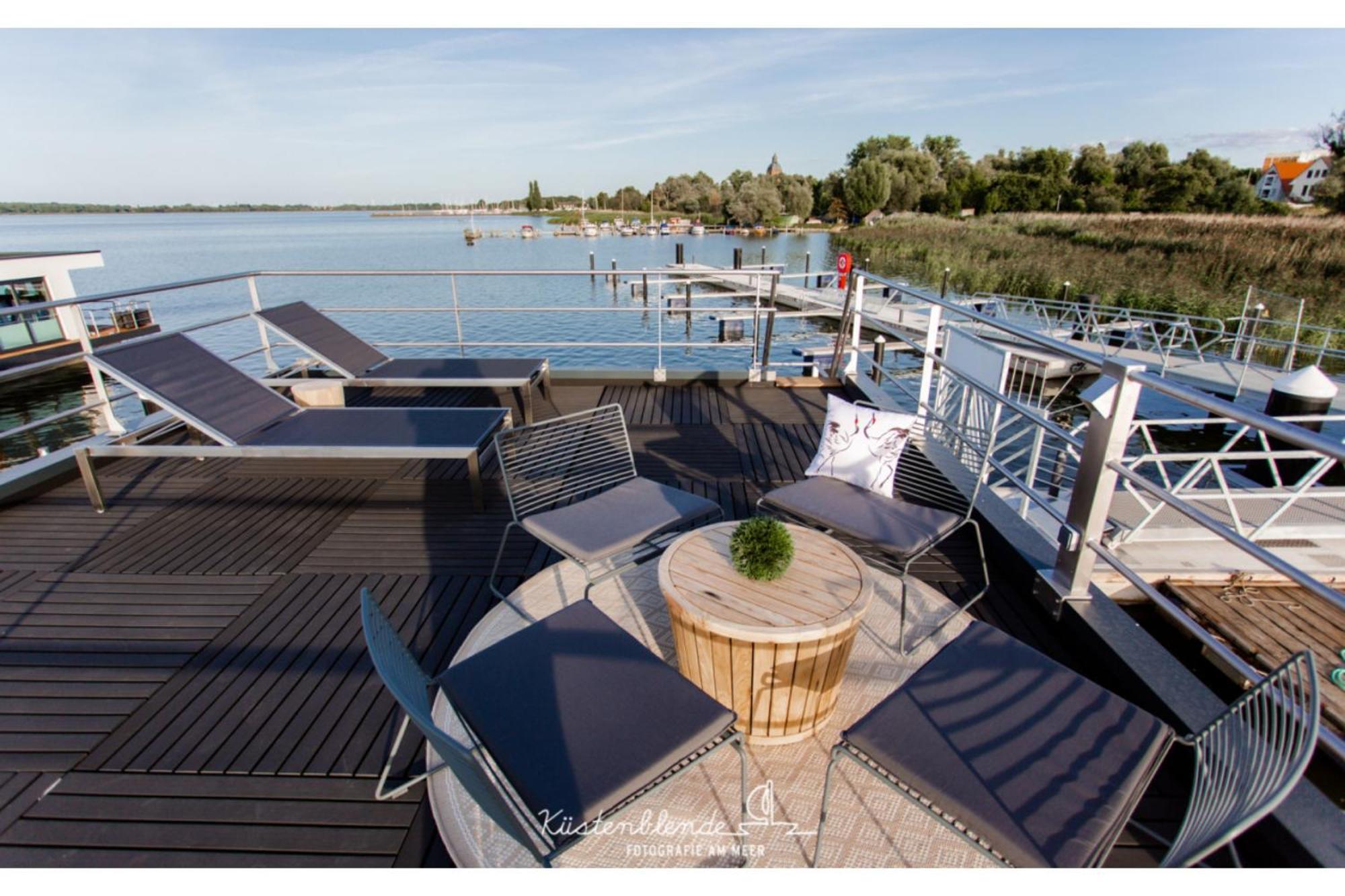 Ostsee Hausboot - Kranichnest Lp1 Ribnitz-Damgarten Dış mekan fotoğraf