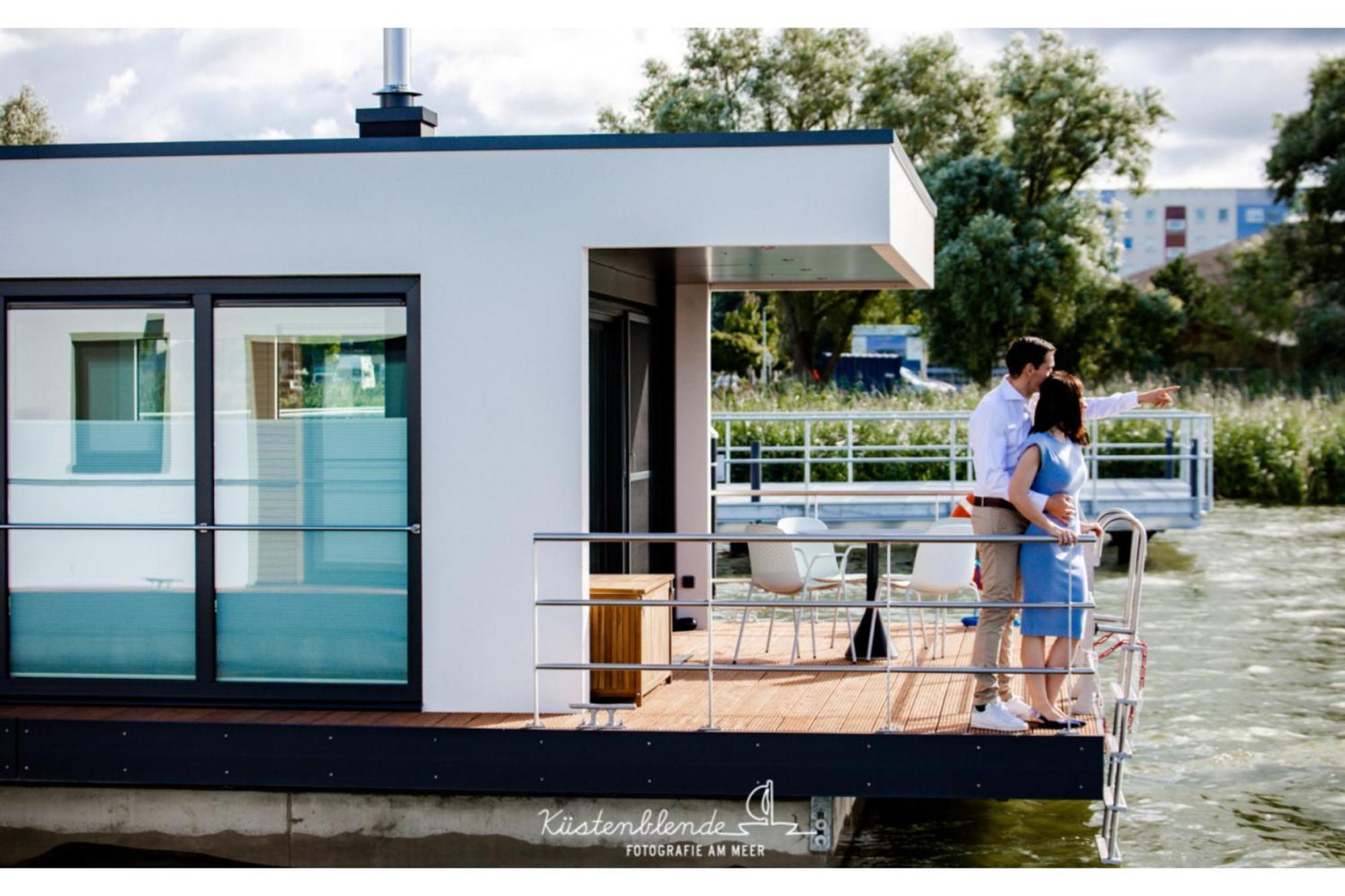 Ostsee Hausboot - Kranichnest Lp1 Ribnitz-Damgarten Dış mekan fotoğraf