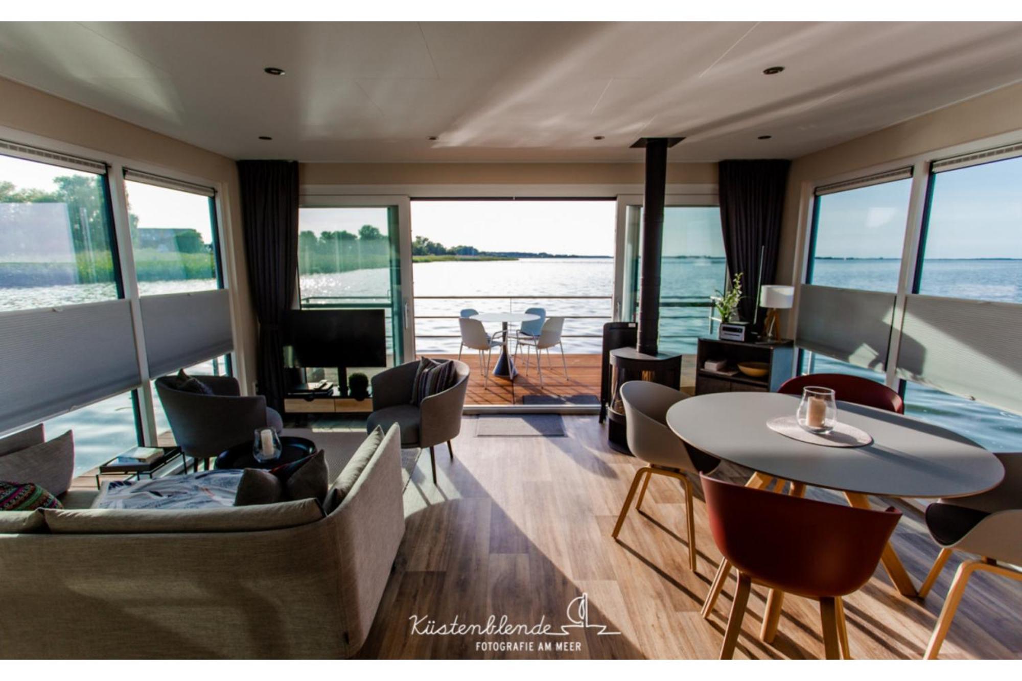 Ostsee Hausboot - Kranichnest Lp1 Ribnitz-Damgarten Dış mekan fotoğraf